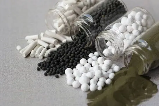 Samples of granular materials